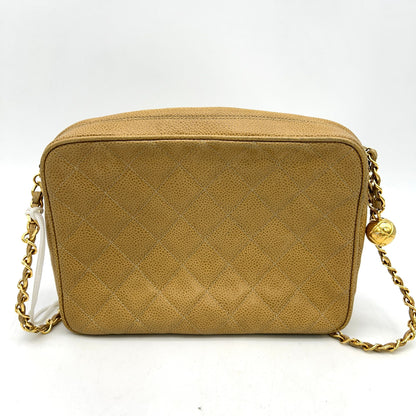 Chanel Leather Chain Shoulder Bag