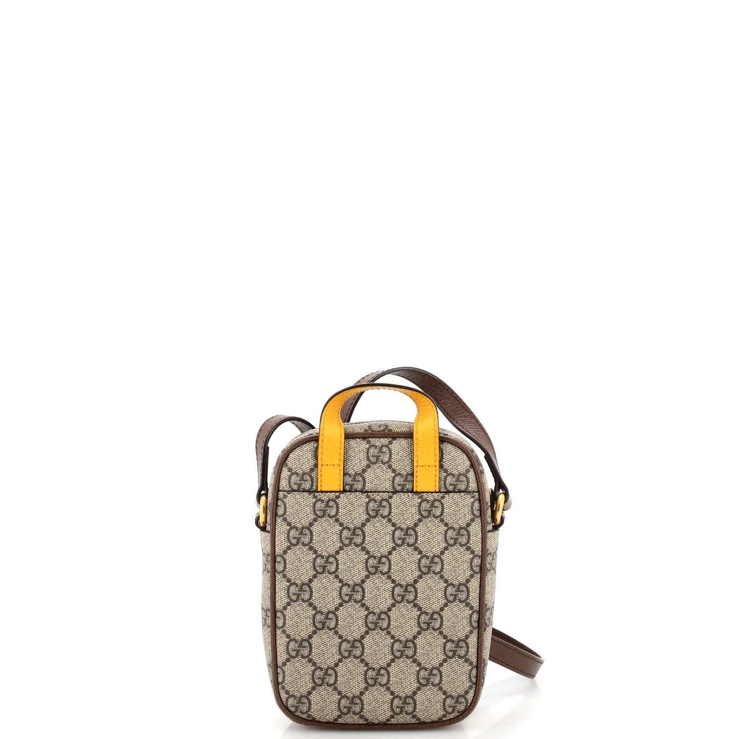 Neo Vintage Top Handle Crossbody Bag GG Coated Canvas Mini