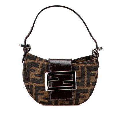 Fendi Mini Leather Red Handbag Leather