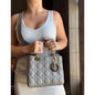 Dior Lady Dior Monogram Quilted Leather Crossbody Bag