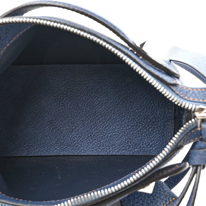 Fendi Denim Effect Cuoio Romano Mini By The Way Soft Myrtle