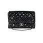 Chanel bags Black Patent Leather New Clutch With Chain CWC