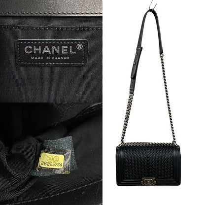 Chanel Boy Lambskin Shoulder Bag Style 8