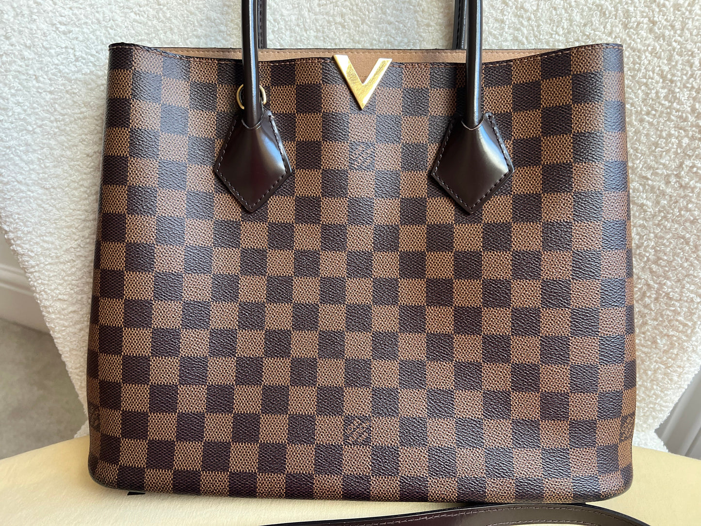 Louis Vuitton Kensington Tote Damier Ebene