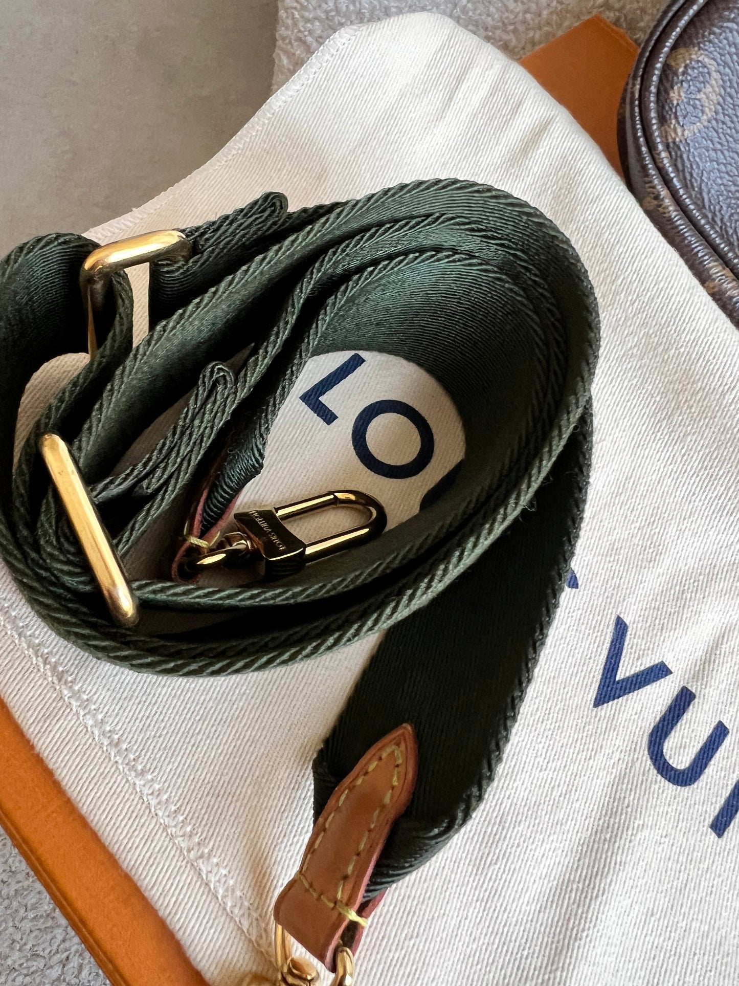 Louis Vuitton Multi Pochette Accessoires Khaki (RRP £2030)