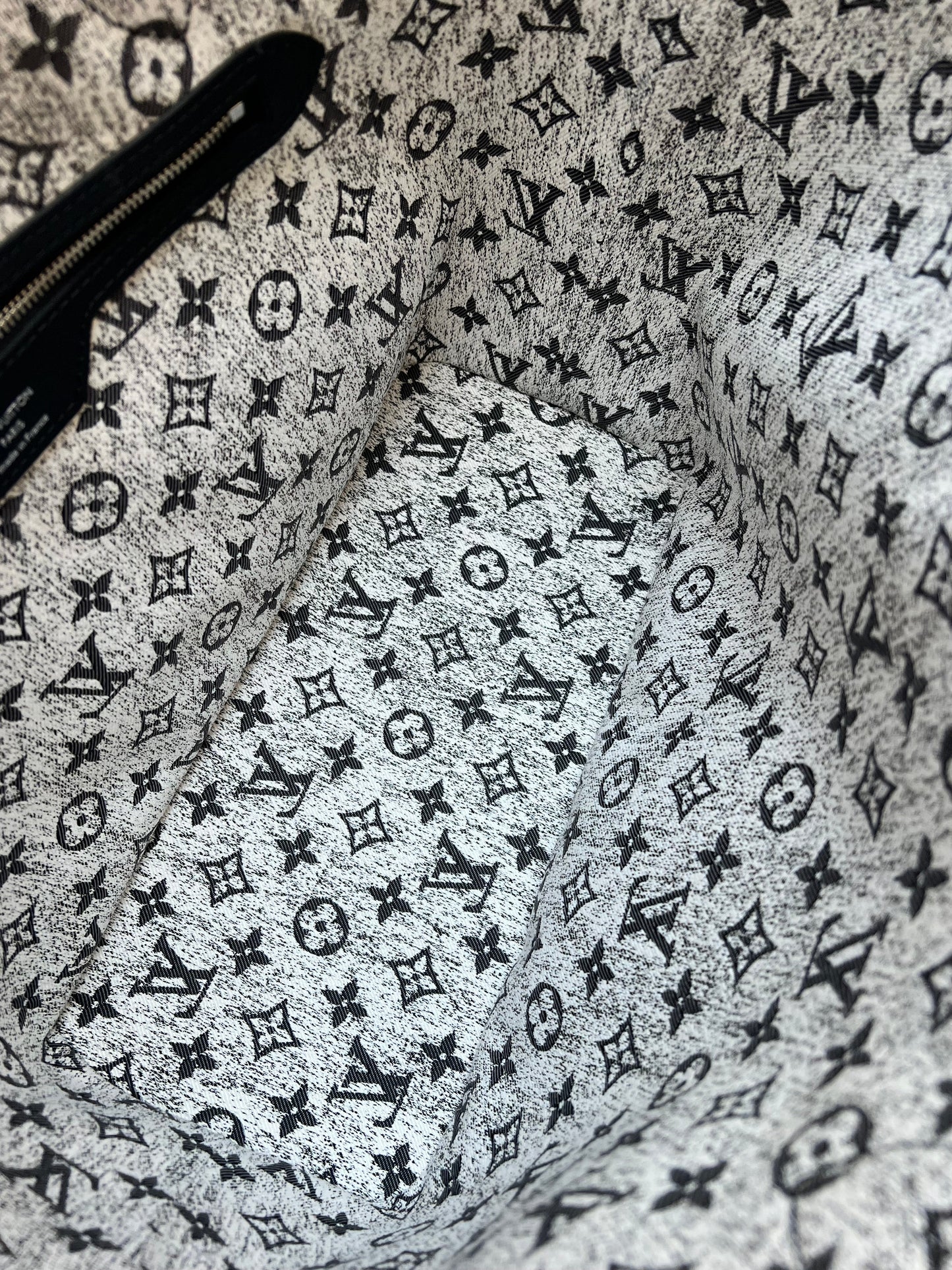 Louis Vuitton Neverfull MM Jacquard Denim