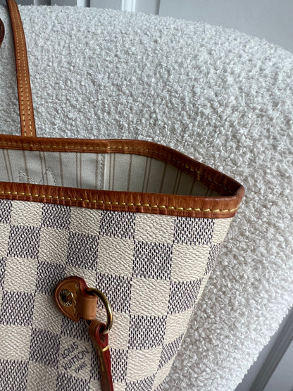 Louis Vuitton Neverfull MM Monogram Damier Azur (RRP £1,470)