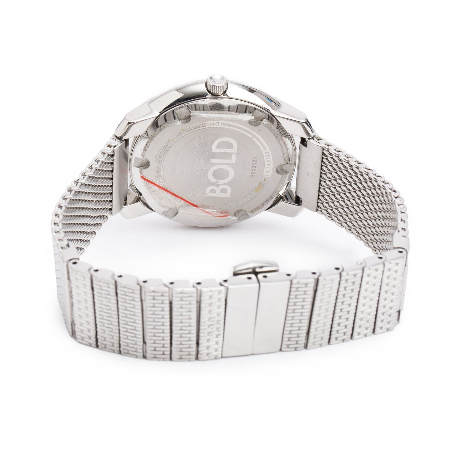 Movado Stainless Steel Bold 35 MM Watch w/ Box