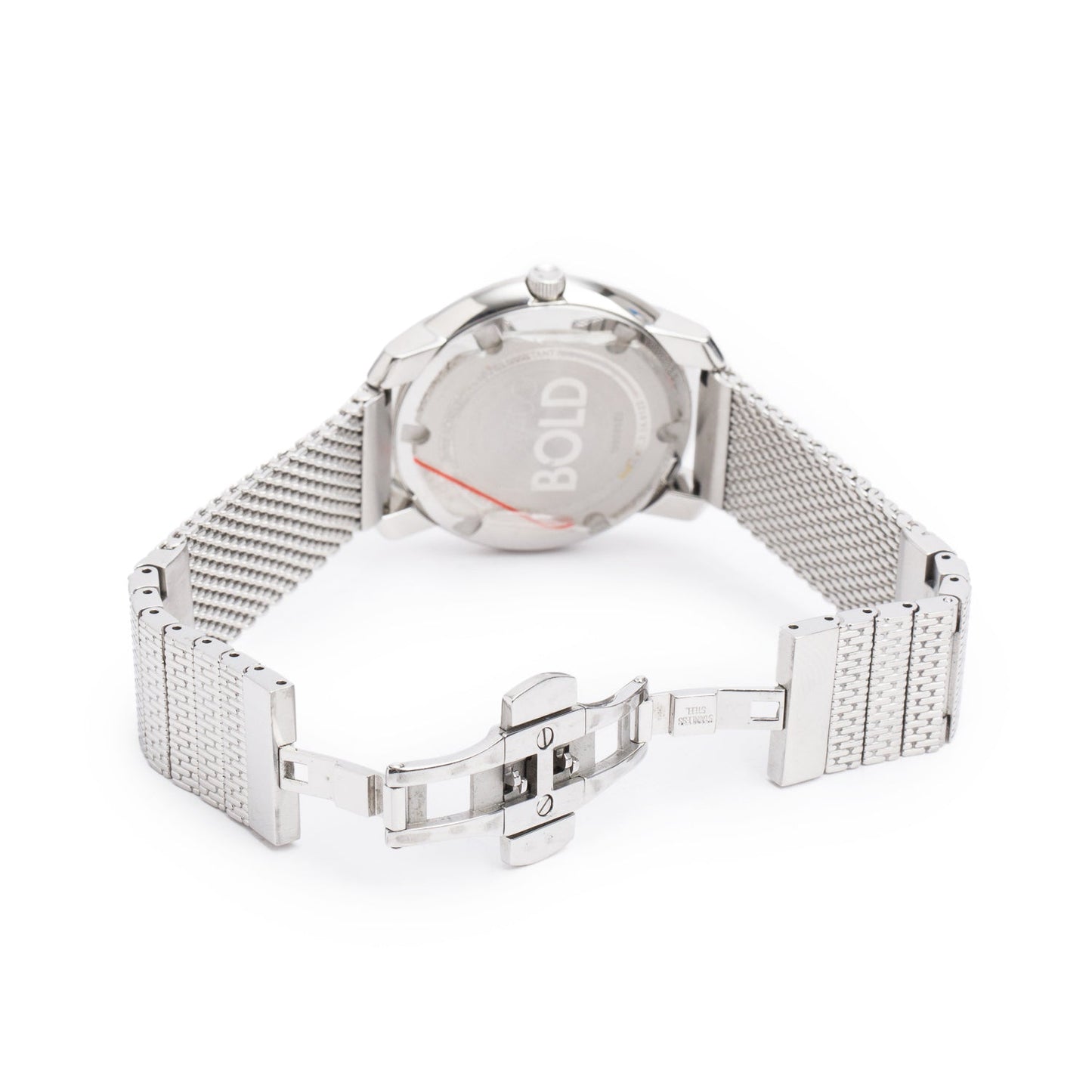 Movado Stainless Steel Bold 35 MM Watch w/ Box