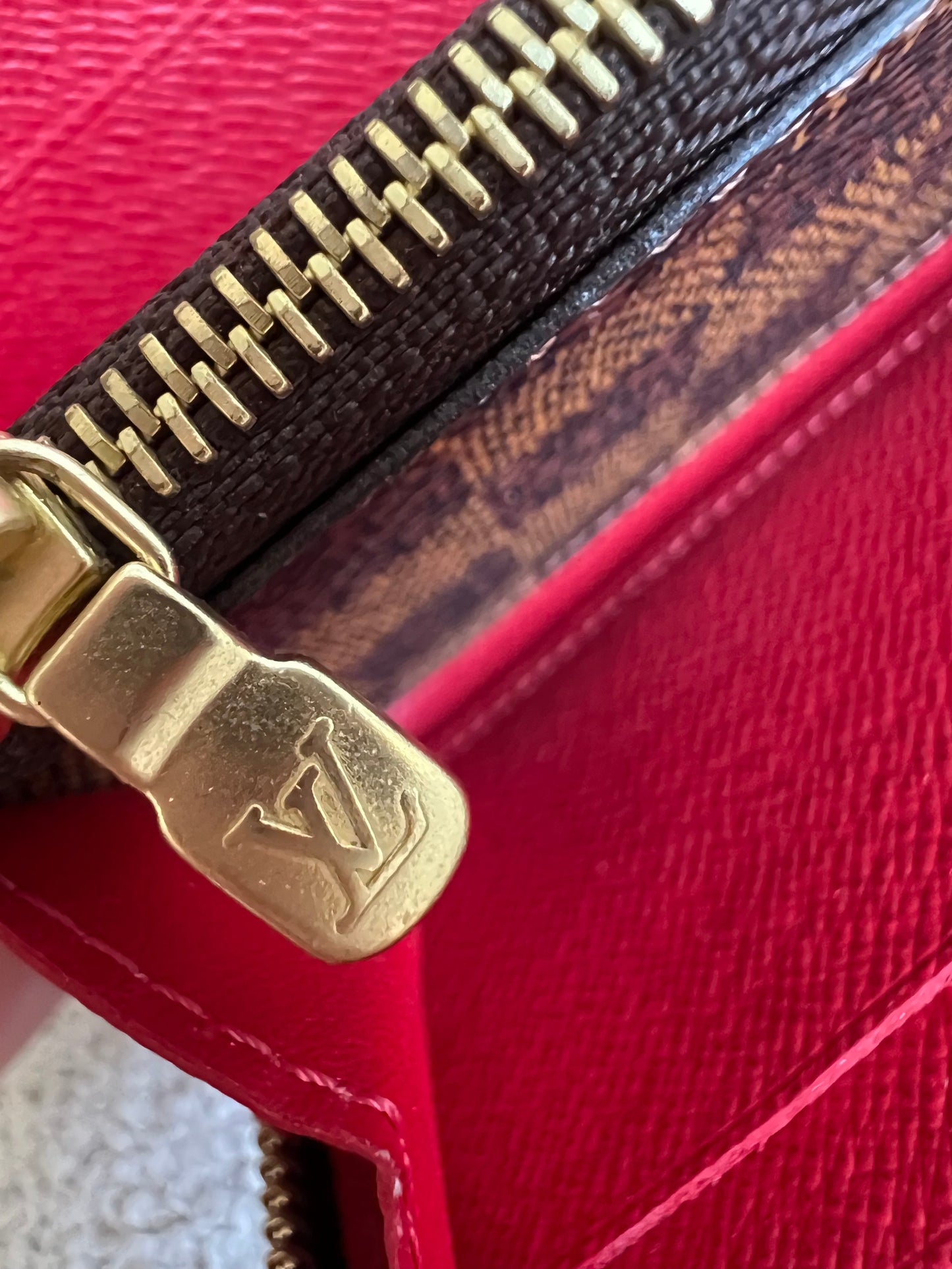 Louis Vuitton Clemence Wallet in Damier Ebene (RRP £450)