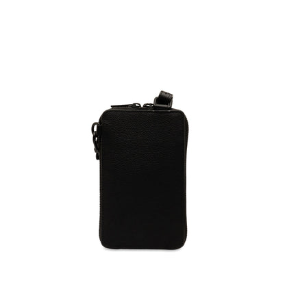 Black Louis Vuitton Aerogram Phone Pouch Crossbody Bag