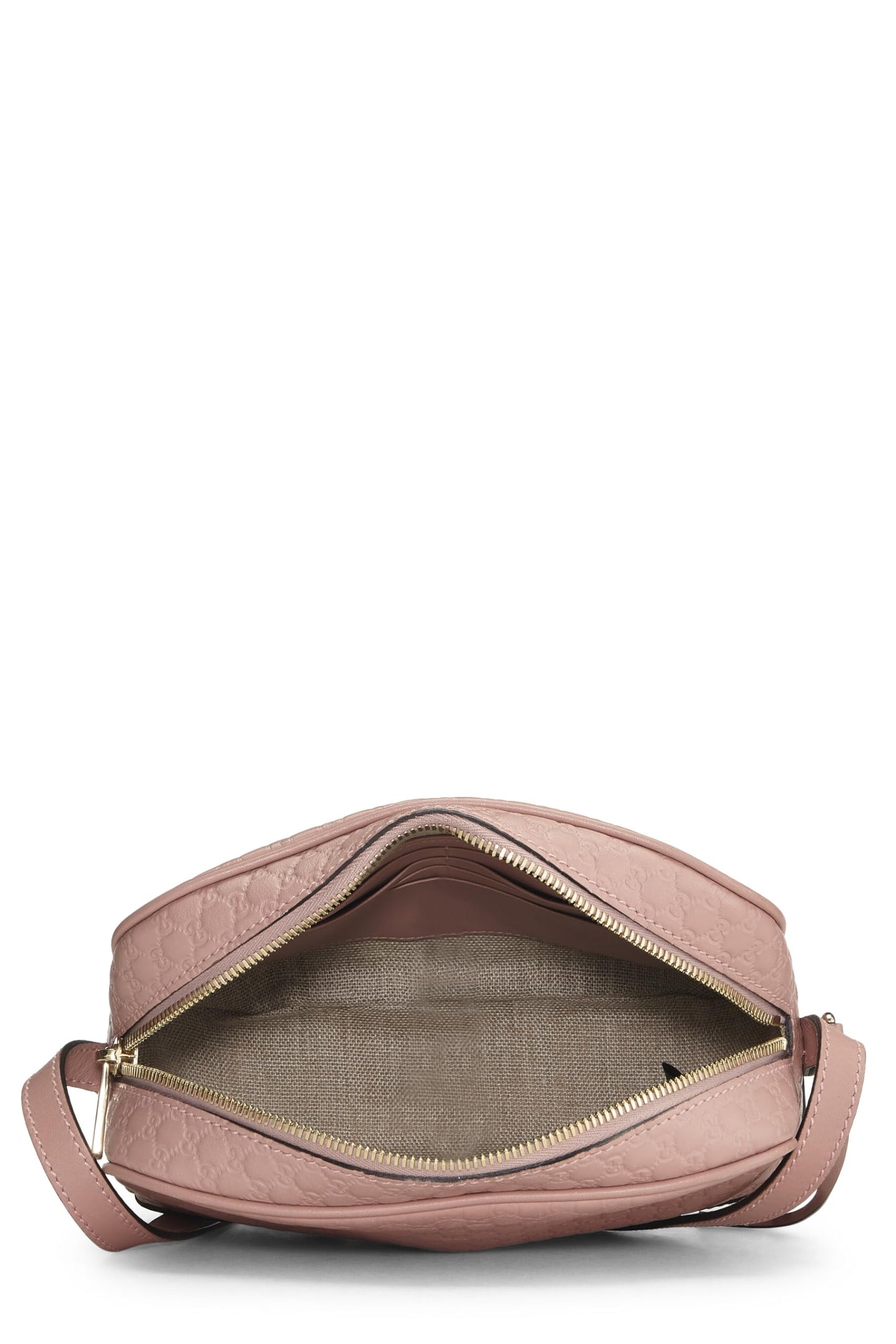 Gucci,  Pink Microguccissima Leather Bree Crossbody, Pink