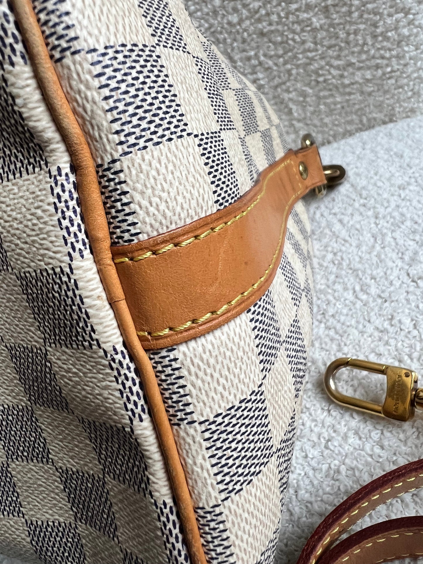 Louis Vuitton Speedy 25 Bandouliere Damier Azur (RRP £1,440)