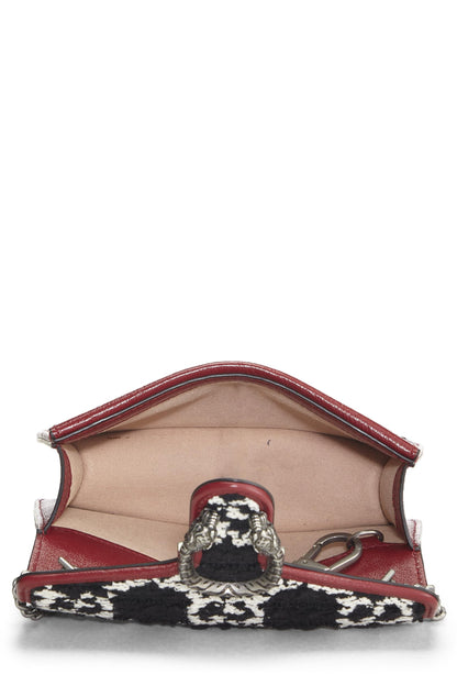 Gucci,  Multicolor Tweed Dionysus Crossbody Super Mini, Multi