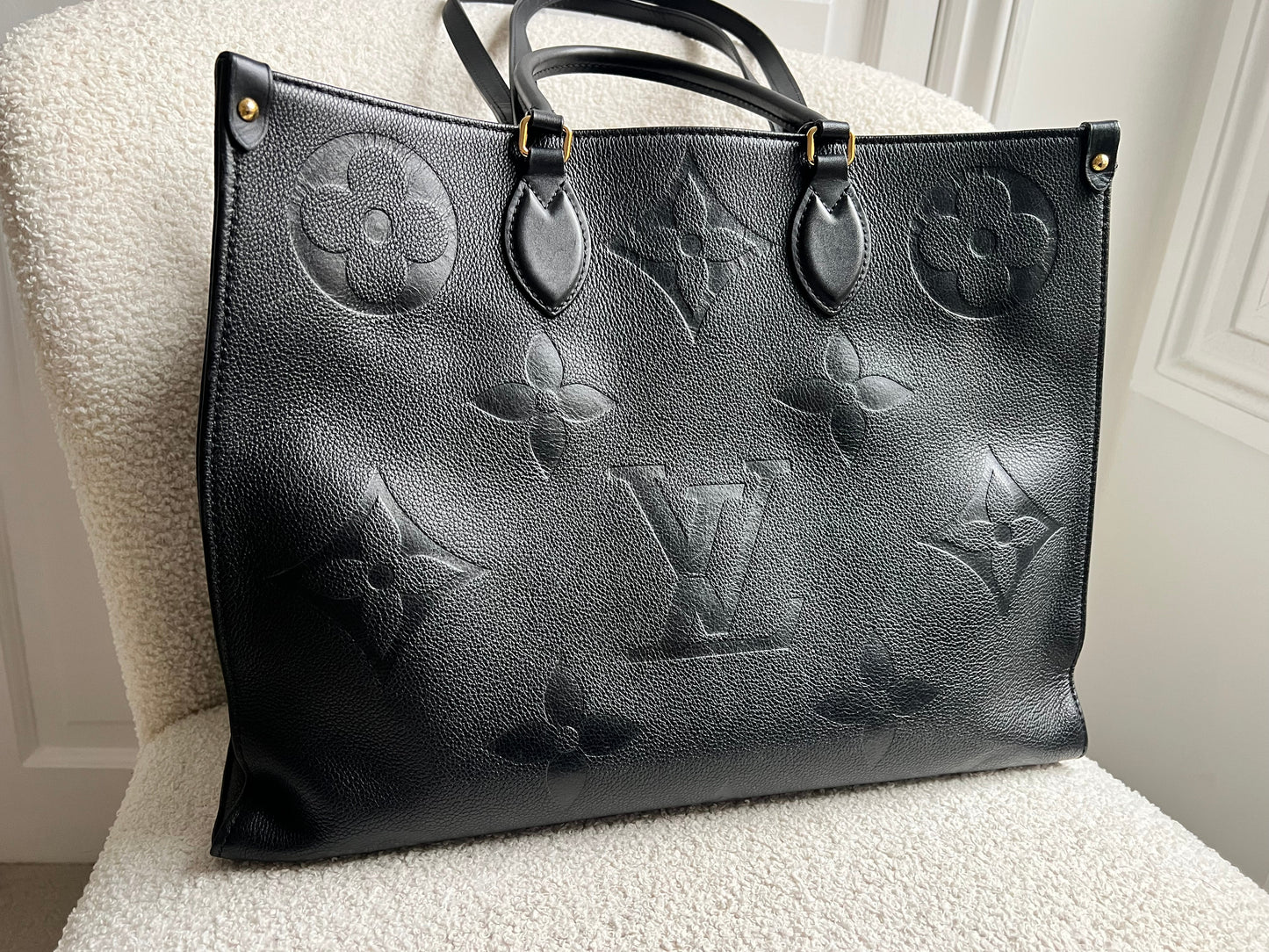 Louis Vuitton On the Go GM Black Empreinte (RRP £2,620)