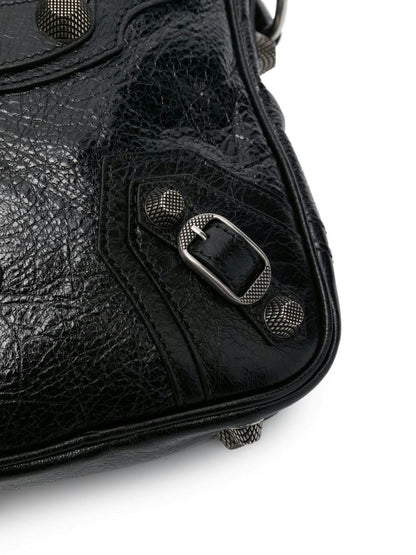 LE CAGOLE LEATHER CROSSBODY BAG