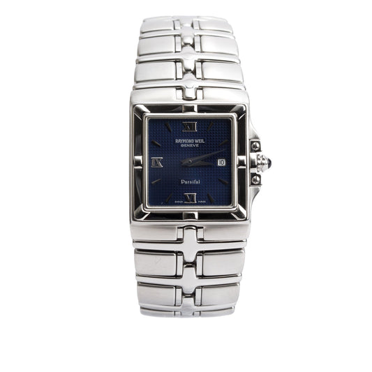 Raymond Weil Stainless Steel Parsifal Watch Blue Dial 9391