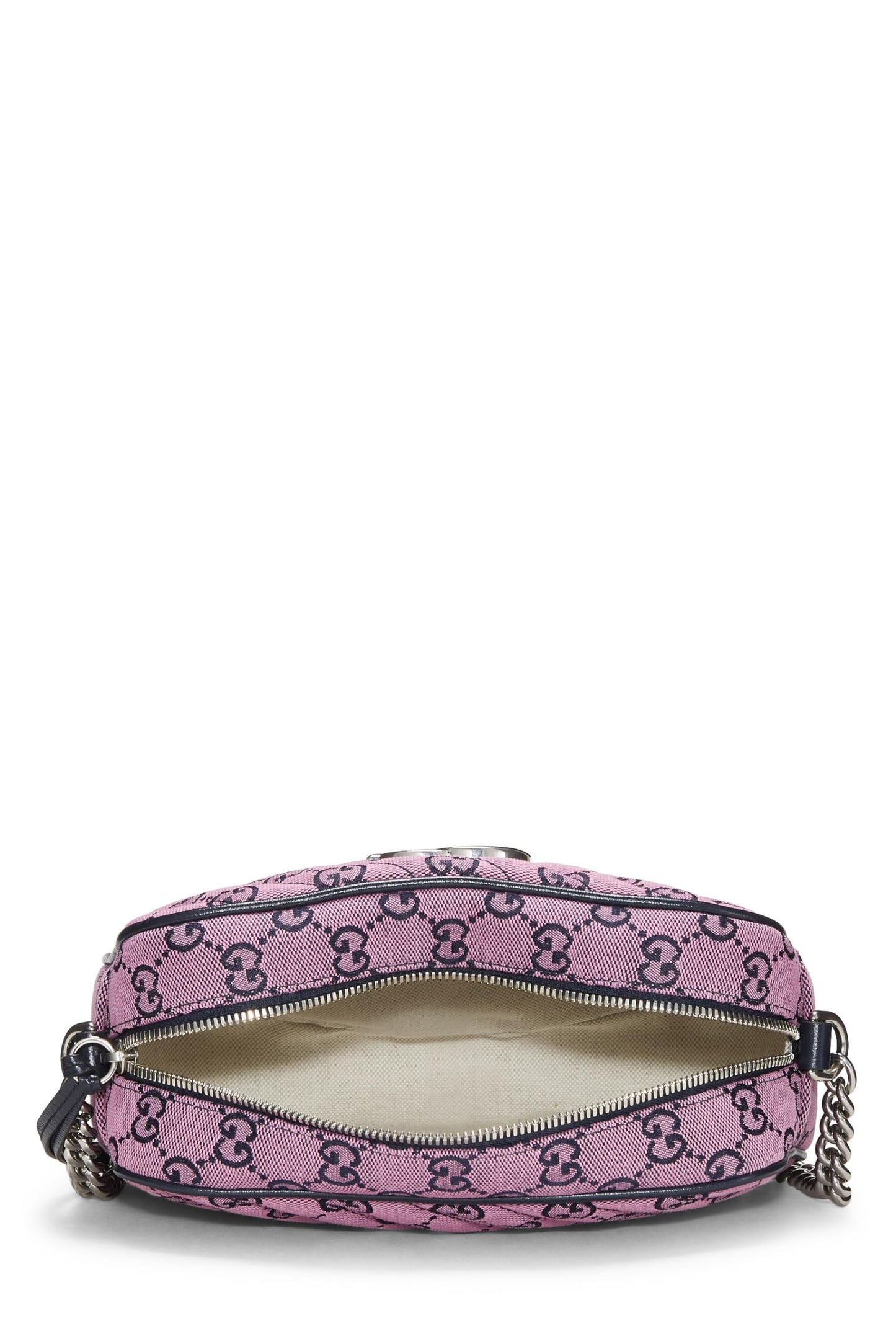 Gucci,  Pink Original GG Canvas Marmont Crossbody Small, Pink