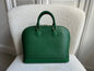 Louis Vuitton Alma PM Green Epi