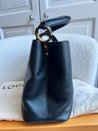 Louis Vuitton Capucines MM Black with Silver Hardware (RRP £4,350)