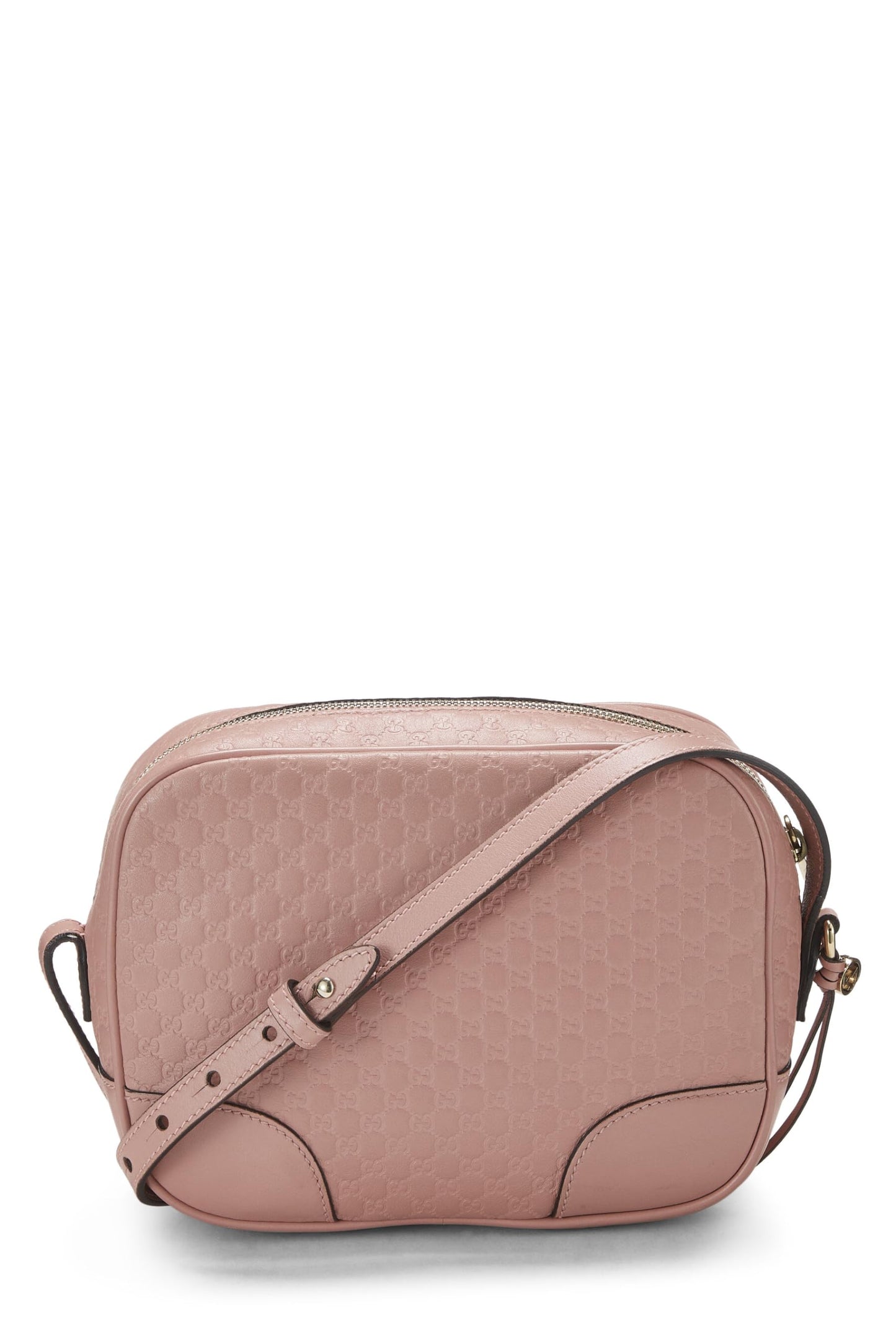 Gucci,  Pink Microguccissima Leather Bree Crossbody, Pink