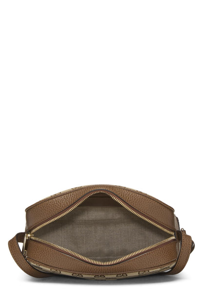 Gucci,  Brown Original GG Canvas Bree Crossbody, Brown