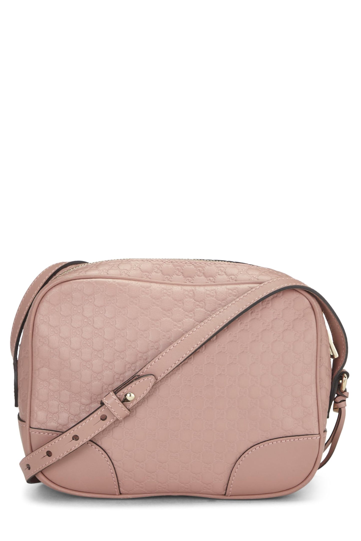 Gucci,  Pink Microguccissima Leather Bree Crossbody, Pink
