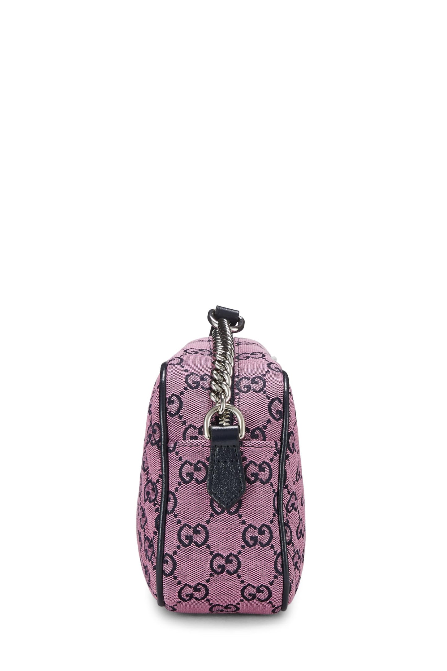 Gucci,  Pink Original GG Canvas Marmont Crossbody Small, Pink