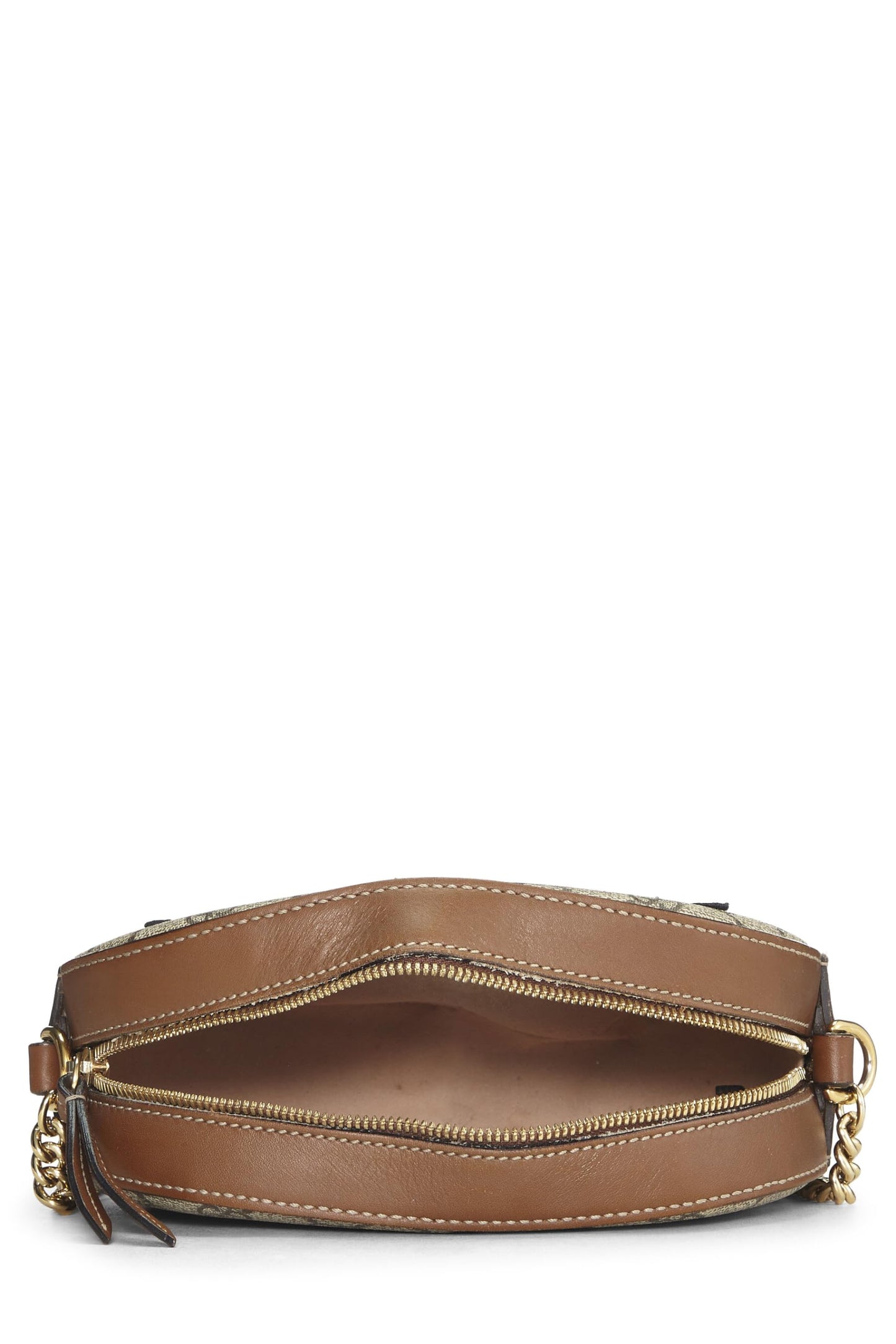 Gucci,  Original GG Supreme Canvas Floral Crossbody Bag Mini, Brown