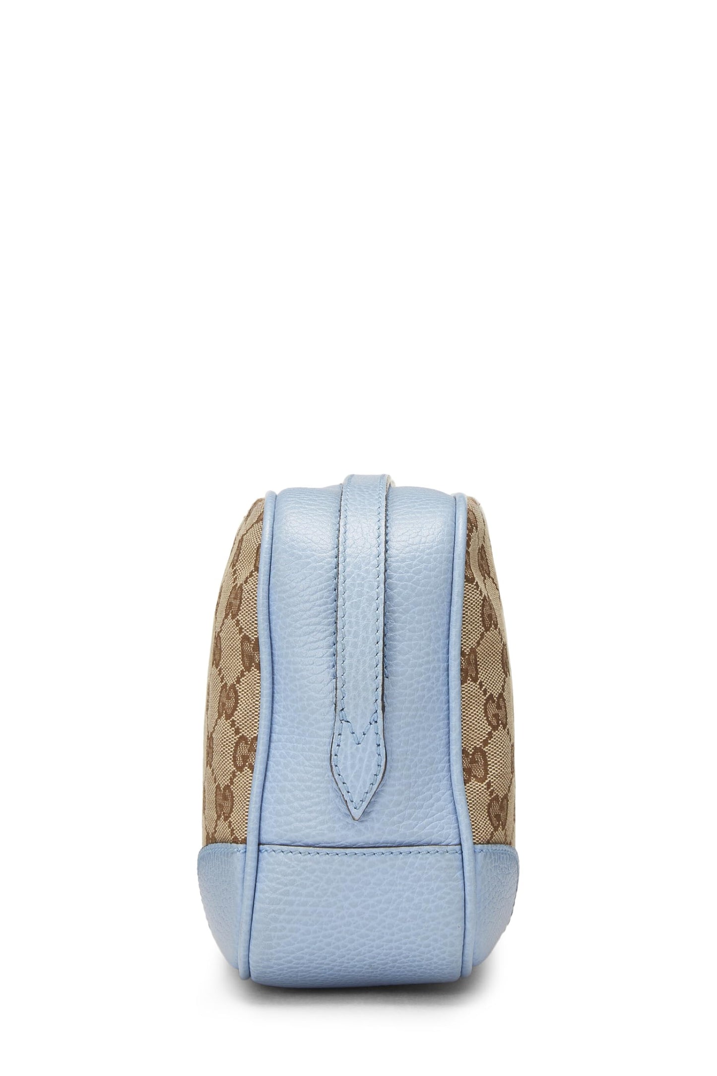 Gucci,  Blue Original GG Canvas Bree Crossbody, Blue