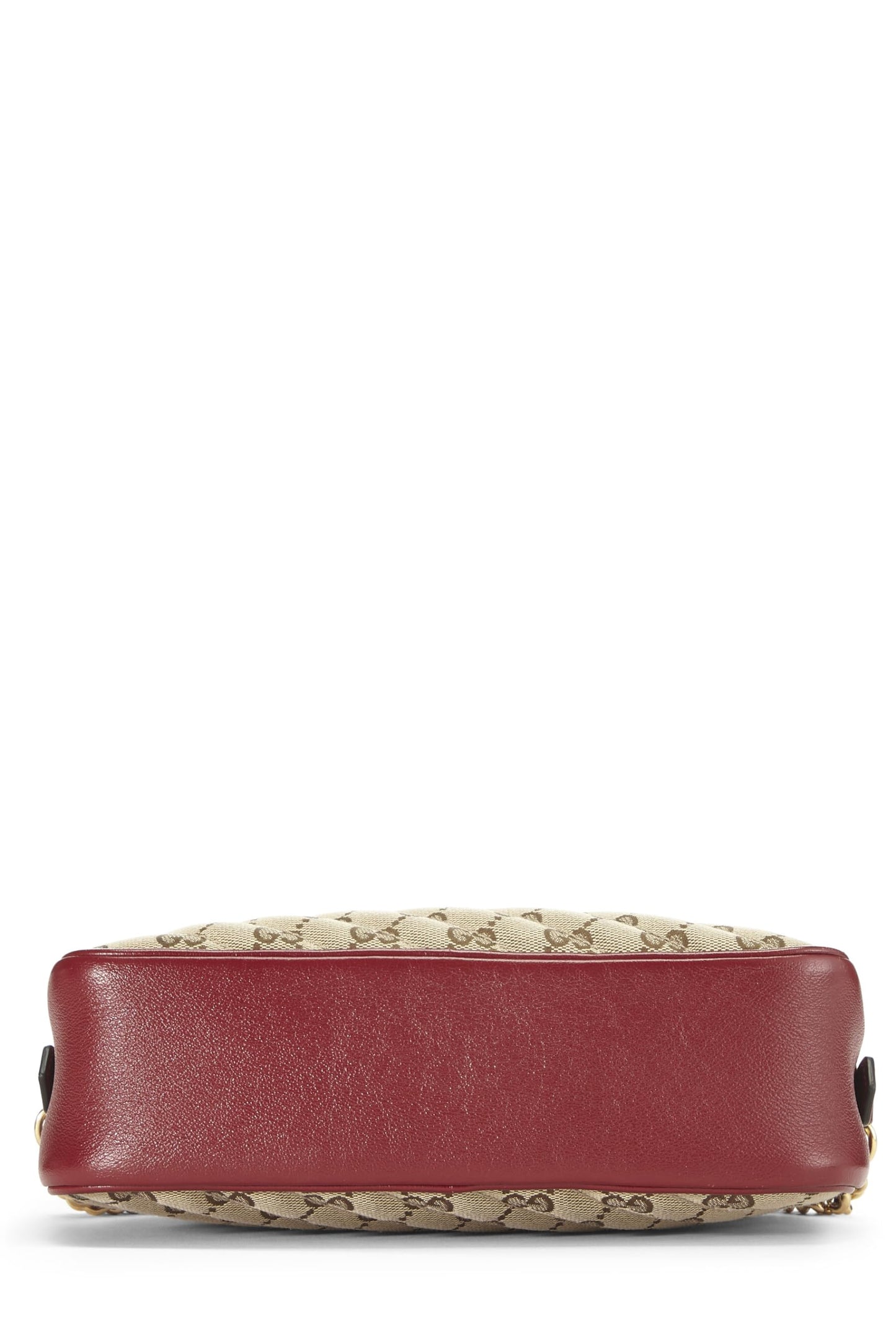 Gucci,  Red Original GG Canvas Marmont Crossbody Small, Red
