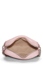 Gucci,  Pink Leather GG Marmont Crossbody Bag Small, Pink
