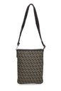Fendi,  Brown Zucchino Canvas Crossbody, Brown