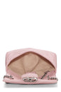 Gucci,  Pink Leather Marmont Crossbody Super Mini, Pink