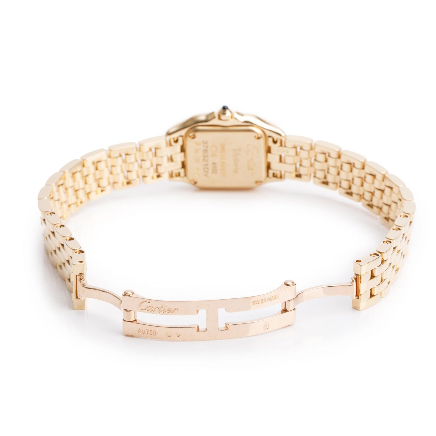 Cartier 2023 18k Yellow Gold Panthere de Cartier Watch, Mini Model 4102 w/ Box & Papers