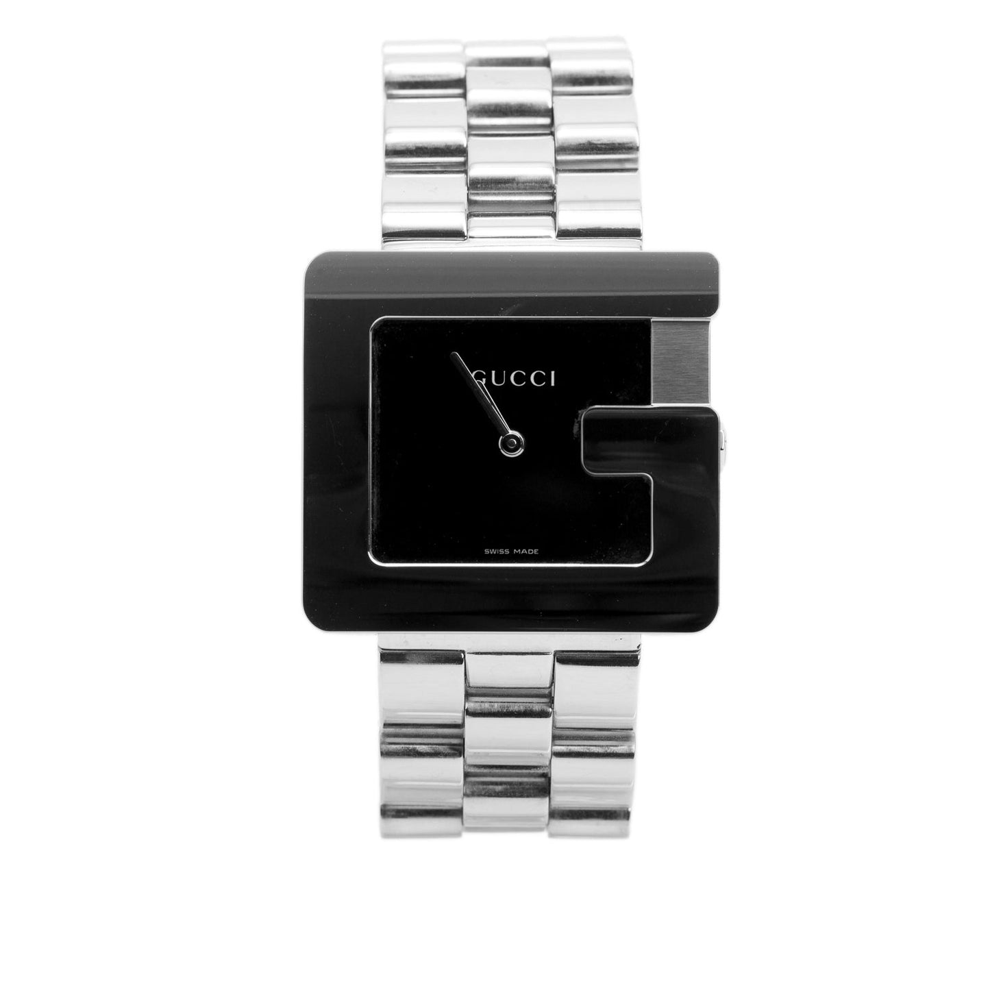 Gucci Stainless Steel 3600 G-Series Watch Black Dial