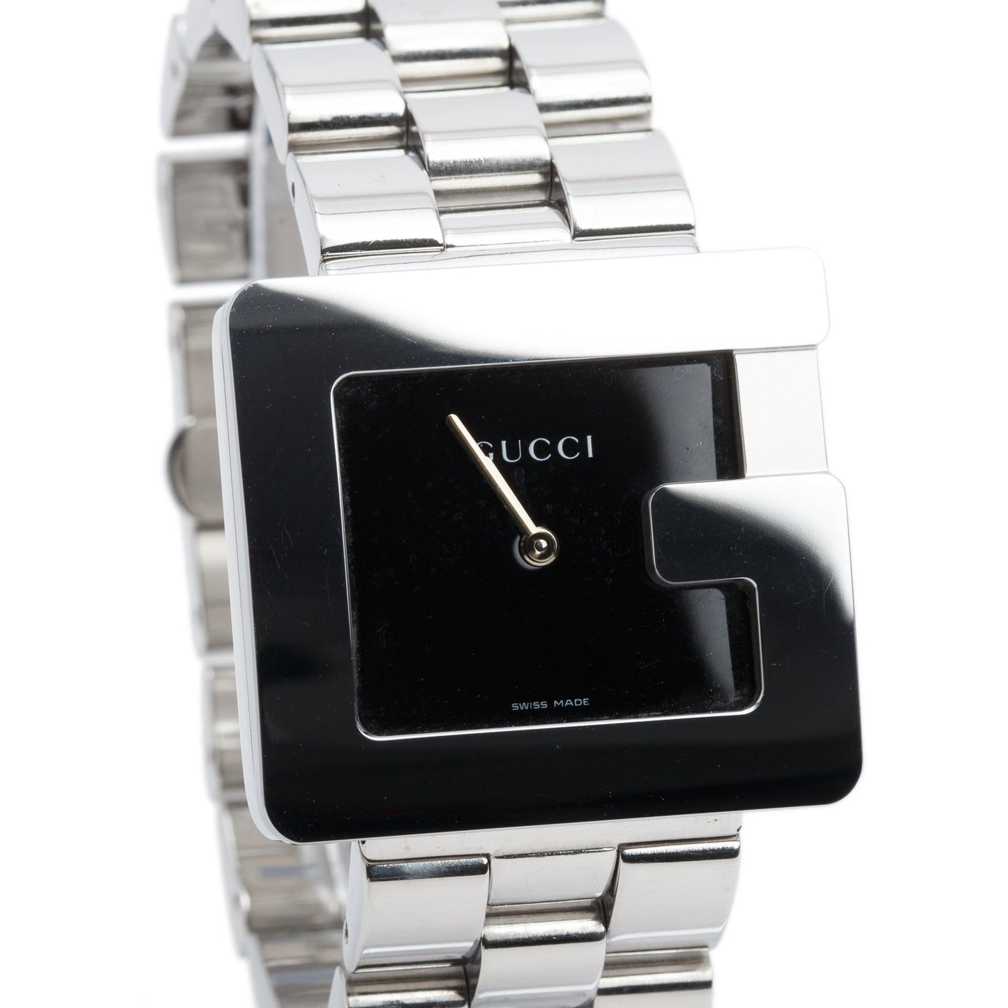Gucci Stainless Steel 3600 G-Series Watch Black Dial