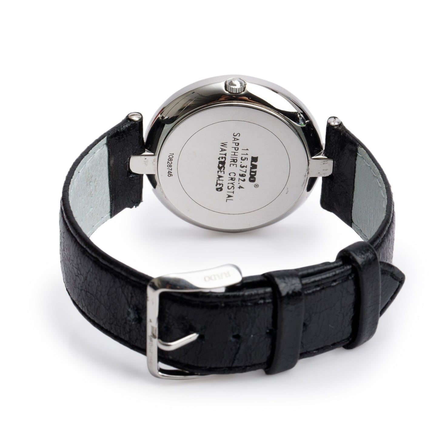 Rado Stainless Steel 35 MM Florence Classic Quartz Watch Black Dial