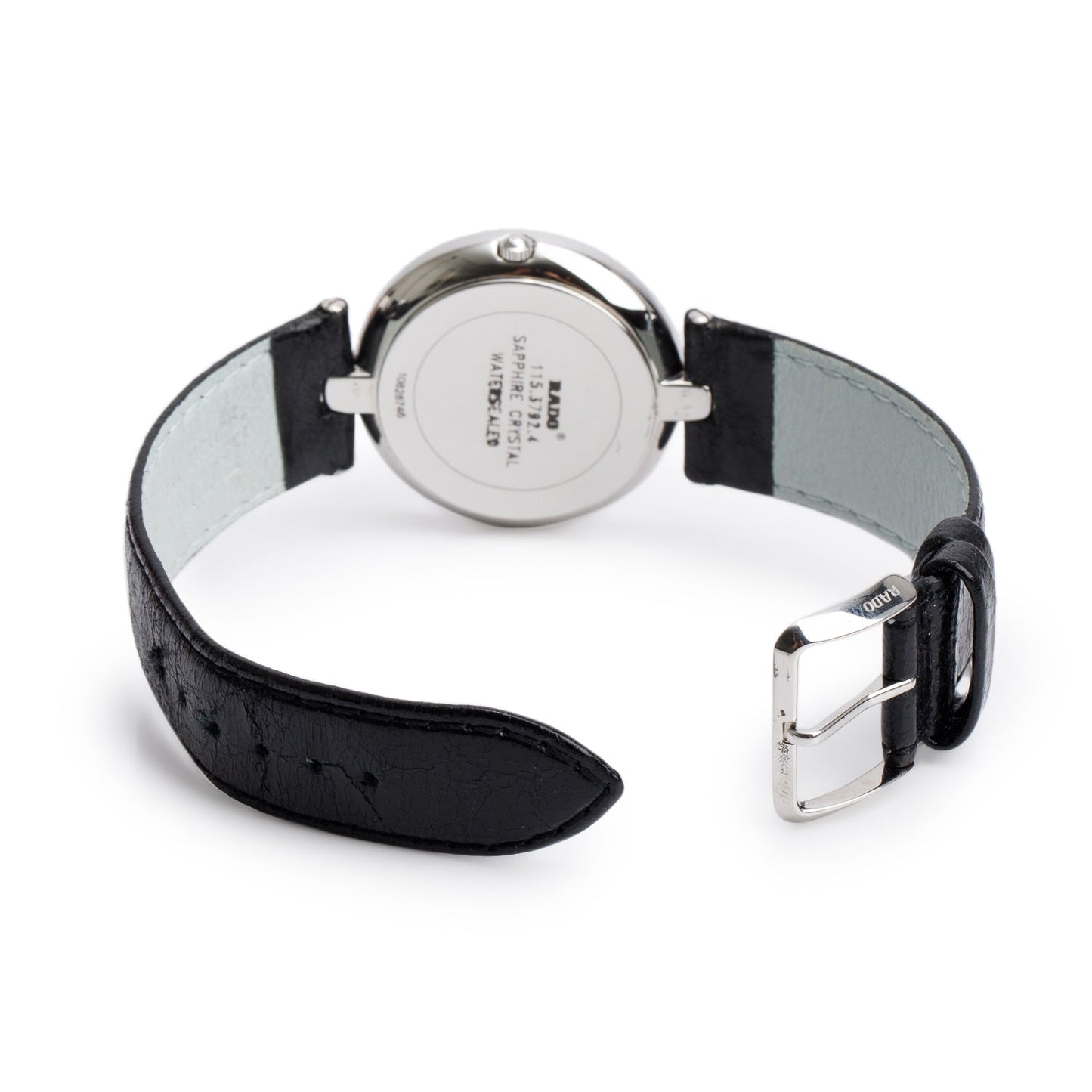 Rado Stainless Steel 35 MM Florence Classic Quartz Watch Black Dial