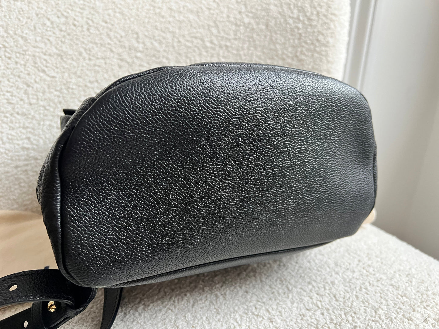 Louis Vuitton Sarbonne Backpack Black Empreinte