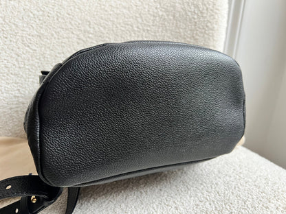 Louis Vuitton Sarbonne Backpack Black Empreinte