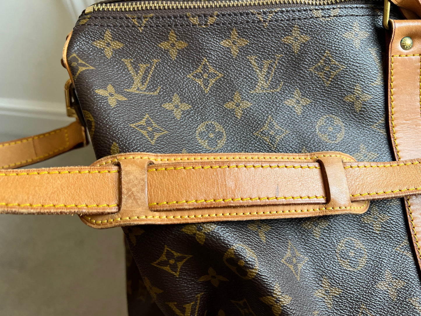 Louis Vuitton Vintage Keepall Bandouliere 55