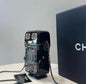 Chanel Luxury Leather Clutch Leather