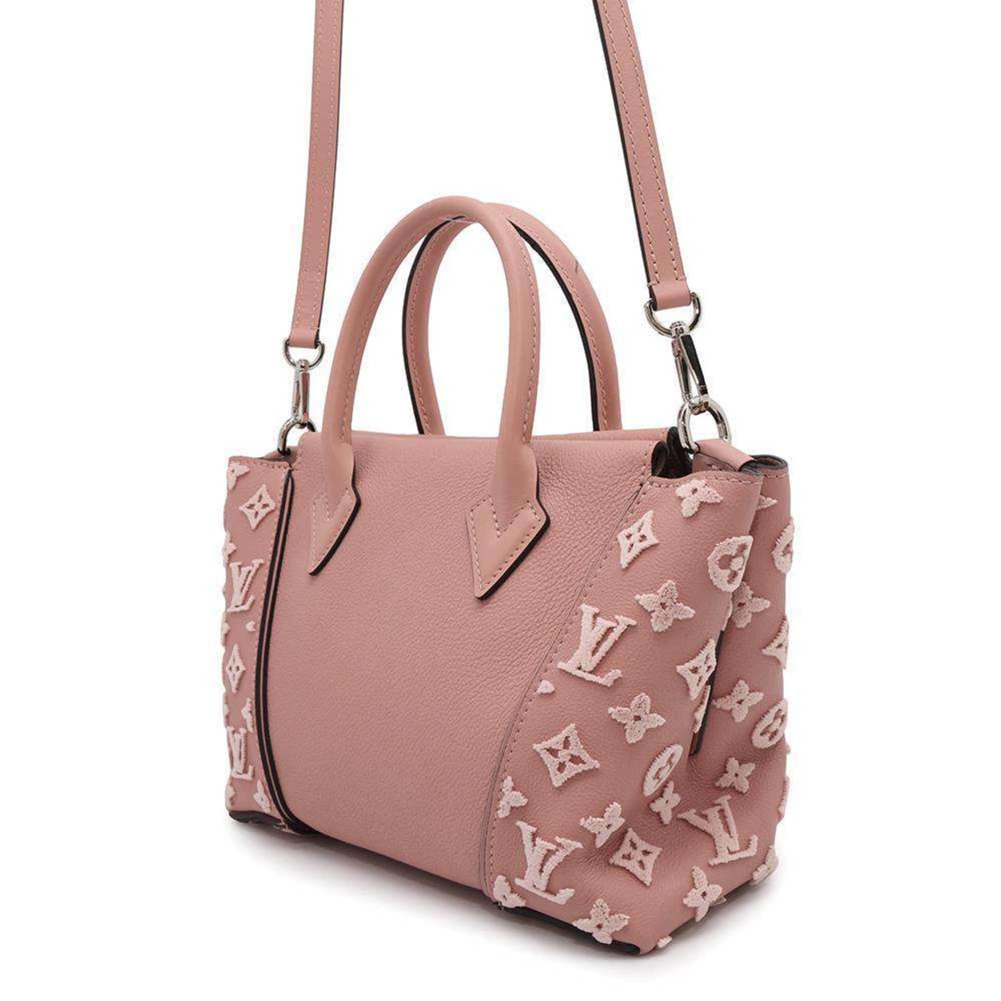Louis Vuitton  Veau Cachemire Leather Leather Monogram Handbag