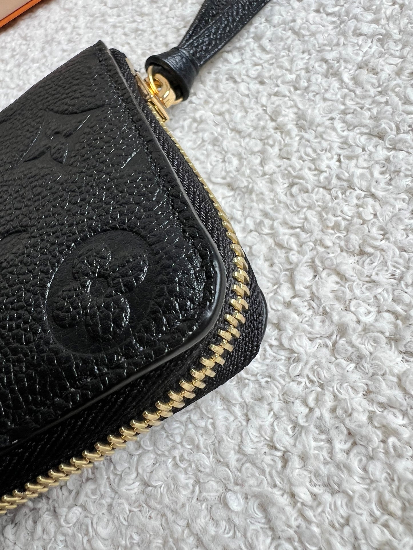 Louis Vuitton Clemence Wallet in Black Empreinte (RRP £545)