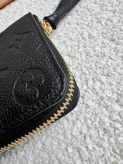 Louis Vuitton Clemence Wallet in Black Empreinte (RRP £545)