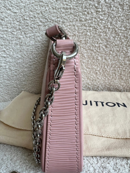Louis Vuitton Easy Pouch Rose Ballerine Epi (RRP £1320)
