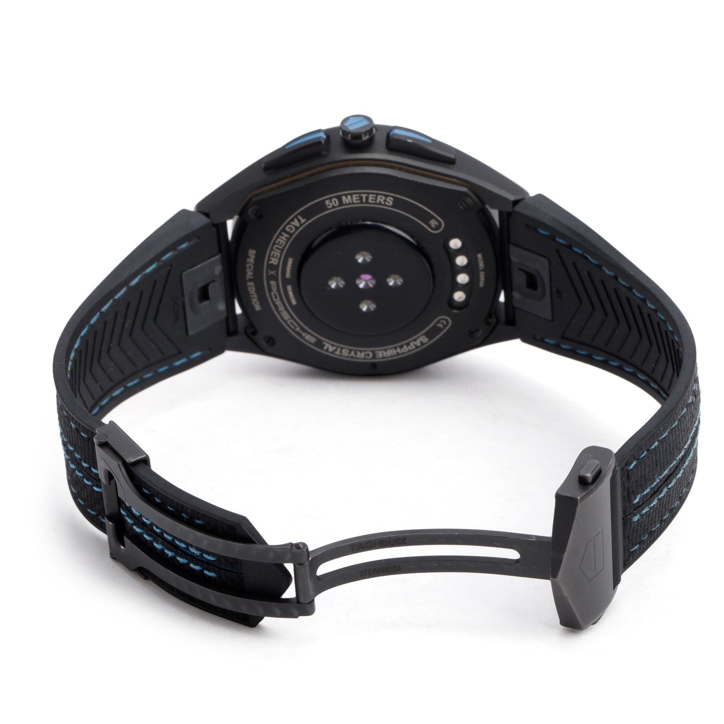 Tag Heuer Titanium Connected Calibre E4 Porsche Edition 45 MM Digital Smart Watch SBR8A82 w/ Box & Papers