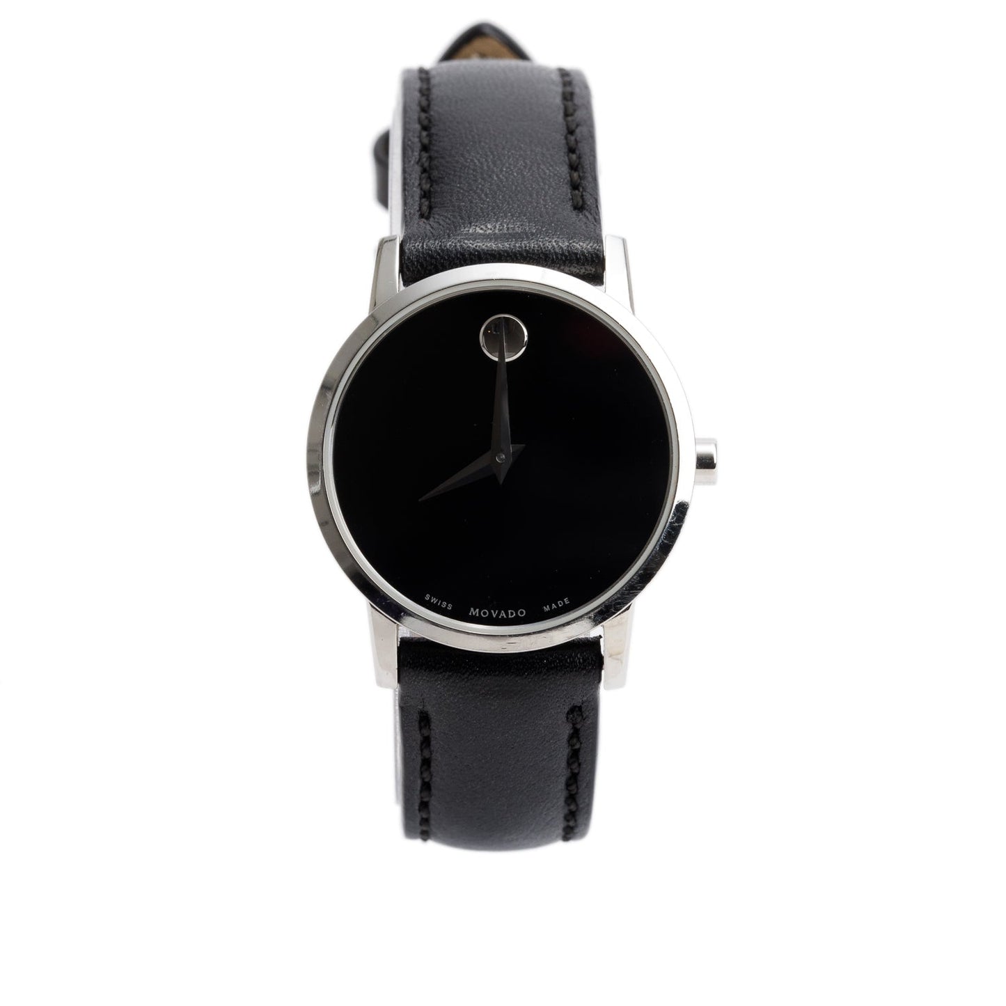 Movado Stainless Steel Museum 28 MM Quartz Watch
