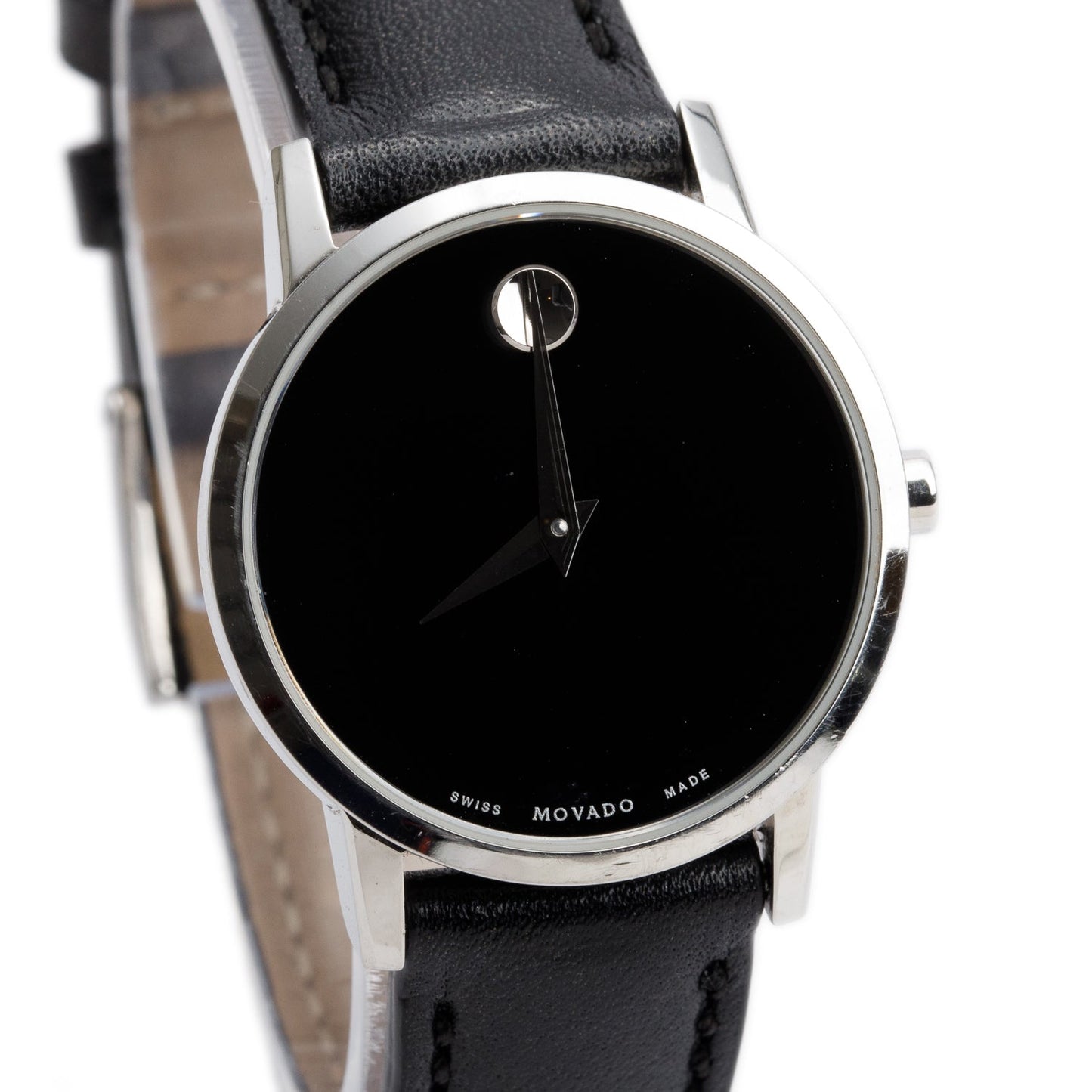 Movado Stainless Steel Museum 28 MM Quartz Watch